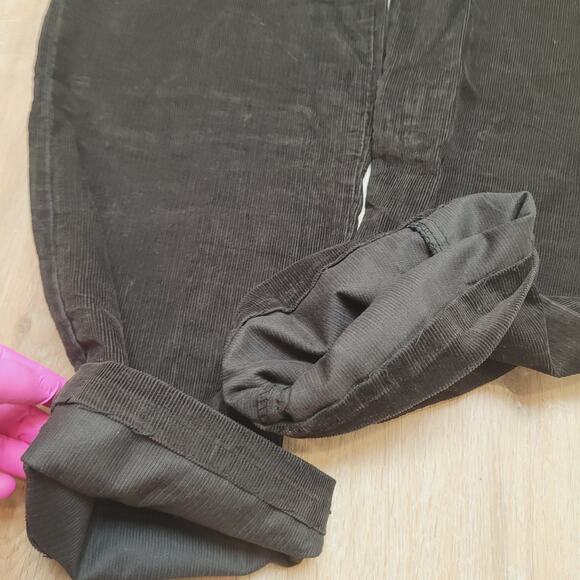 VTG 80s Lee High Rise Curvy Mom Corduroy Jeans 32" Waist Talon Zip USA - Picture 4 of 11